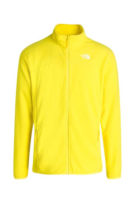 nike fleece jacke herren gelb